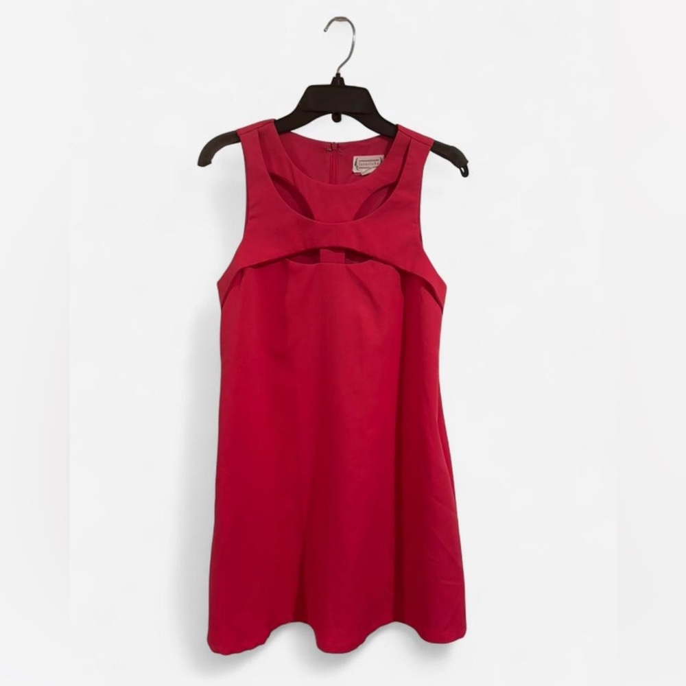 Love Riche sz M pink dress cutout detail a-line comfy spring summer